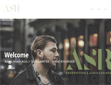 Tablet Screenshot of adamshaunross.com